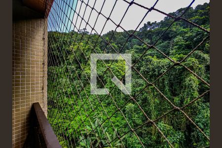 Vista da Sacada de apartamento para alugar com 3 quartos, 120m² em Barra Funda, Guarujá