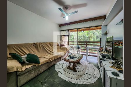 Sala de apartamento para alugar com 3 quartos, 120m² em Barra Funda, Guarujá