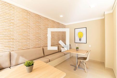 Studio à venda com 34m², 2 quartos e sem vagaÁrea comum 