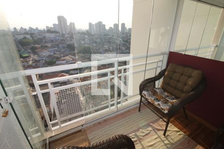 Varanda de apartamento à venda com 2 quartos, 62m² em Vila Oratório, São Paulo