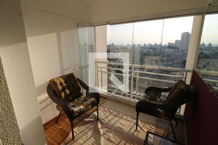 Varanda de apartamento à venda com 2 quartos, 62m² em Vila Oratório, São Paulo