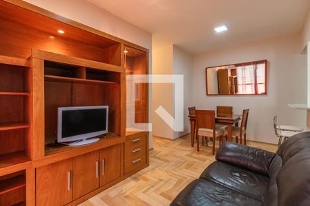 Sala de apartamento à venda com 2 quartos, 64m² em Alphaville Industrial, Barueri