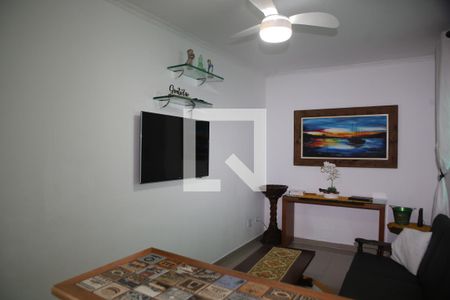 Sala de apartamento para alugar com 2 quartos, 50m² em Guilhermina, Praia Grande