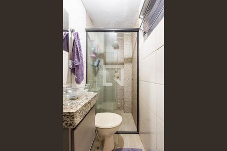 Banheiro da Suíte de apartamento à venda com 1 quarto, 36m² em Bela Vista, São Paulo