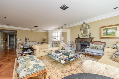 Sala de apartamento à venda com 3 quartos, 343m² em Higienópolis, São Paulo