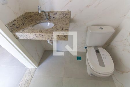 Casa à venda com 90m², 3 quartos e 2 vagas Casa à venda com 90m², 3 quartos e 2 vagasBanheiro da Suíte