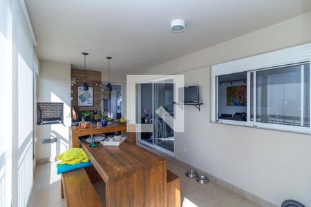 Apartamento à venda com 121m², 3 quartos e 2 vagasVaranda gourmet