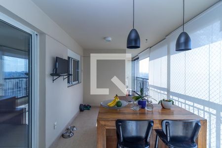 Apartamento à venda com 121m², 3 quartos e 2 vagasVaranda gourmet