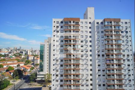 Quarto 1_Vista de apartamento à venda com 3 quartos, 81m² em Santa Maria Goretti, Porto Alegre