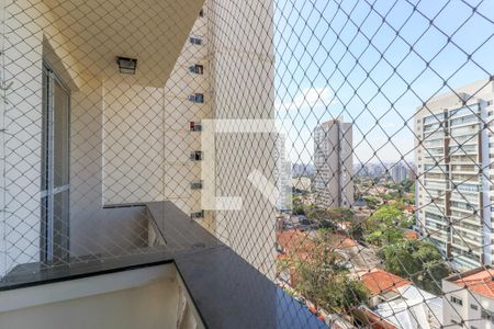 Varanda da Sala de apartamento para alugar com 2 quartos, 70m² em Campo Belo, São Paulo