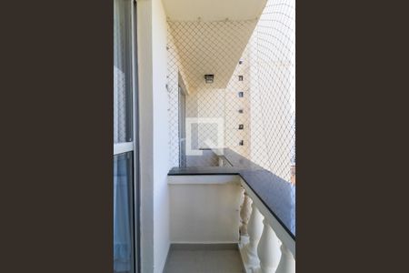 Varanda da Sala de apartamento para alugar com 2 quartos, 70m² em Campo Belo, São Paulo