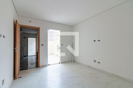 Sala de apartamento para alugar com 2 quartos, 55m² em Vila Homero Thon, Santo André