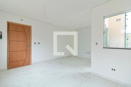 Sala e Cozinha de apartamento para alugar com 3 quartos, 65m² em Vila Homero Thon, Santo André