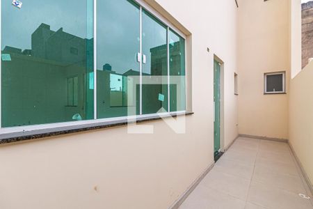 Quintal da Sala de apartamento para alugar com 3 quartos, 65m² em Vila Homero Thon, Santo André