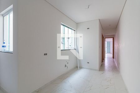 Cozinha de apartamento à venda com 2 quartos, 110m² em Vila Homero Thon, Santo André
