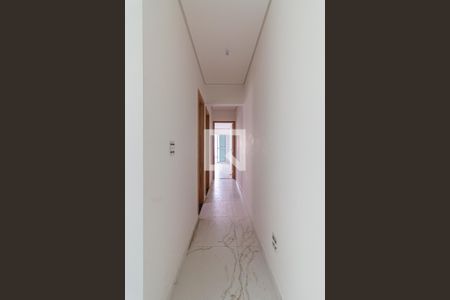 Corredor de apartamento à venda com 2 quartos, 110m² em Vila Homero Thon, Santo André