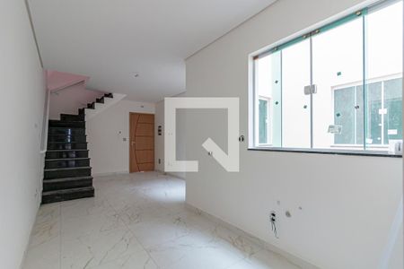 Cozinha de apartamento à venda com 2 quartos, 110m² em Vila Homero Thon, Santo André