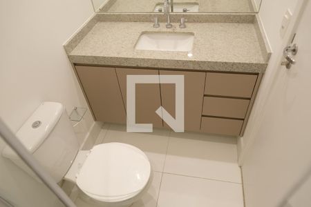 Banheiro da Suíte de apartamento à venda com 1 quarto, 44m² em Paraíso, São Paulo