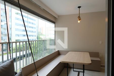Apartamento para alugar com 44m², 1 quarto e 1 vagaVaranda