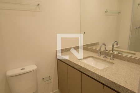 Banheiro da Suíte de apartamento à venda com 1 quarto, 44m² em Paraíso, São Paulo
