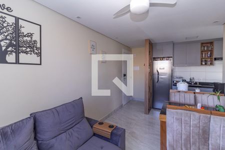 Sala de apartamento para alugar com 2 quartos, 41m² em Vila Graciosa, São Paulo