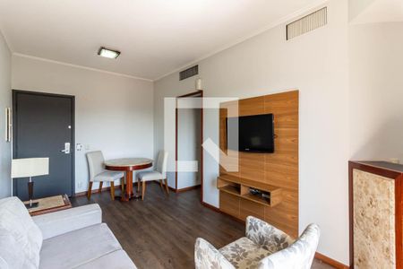 Sala de apartamento para alugar com 1 quarto, 48m² em Consolação, São Paulo