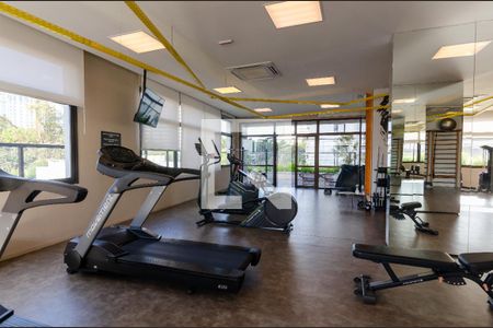 Apartamento para alugar com 102m², 2 quartos e 2 vagas Apartamento para alugar com 102m², 2 quartos e 2 vagasÁrea comum - Academia