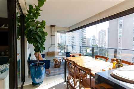 Varanda de apartamento para alugar com 2 quartos, 102m² em Campo Belo, São Paulo