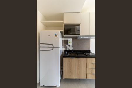 Cozinha de kitnet/studio à venda com 1 quarto, 27m² em Vila Buarque, São Paulo