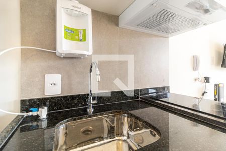 Cozinha de kitnet/studio à venda com 1 quarto, 27m² em Vila Buarque, São Paulo