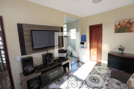 Sala de apartamento à venda com 3 quartos, 58m² em Cidade Industrial, Contagem