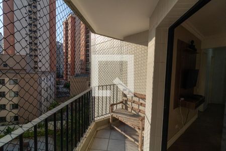 Varanda Sala de apartamento à venda com 3 quartos, 77m² em Jardim Morumbi, São Paulo