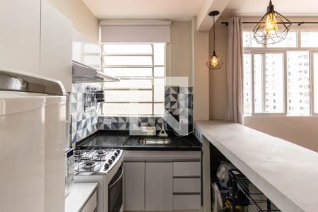 Studio para alugar com 30m², 1 quarto e sem vaga Studio para alugar com 30m², 1 quarto e sem vagaStudio - Cozinha