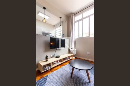 Studio para alugar com 30m², 1 quarto e sem vaga Studio para alugar com 30m², 1 quarto e sem vagaSala