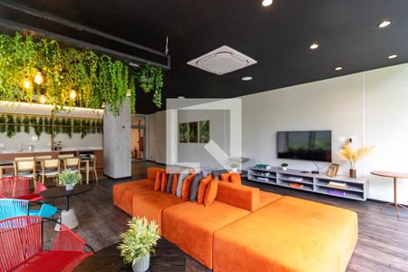 Studio à venda com 29m², 1 quarto e sem vagaÁrea comum - salão de festas