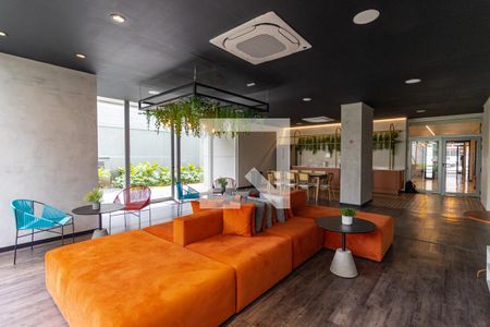 Studio à venda com 29m², 1 quarto e sem vagaÁrea comum - salão de festas