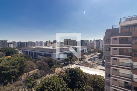 Vista Varanda de kitnet/studio à venda com 1 quarto, 29m² em Indianópolis, São Paulo