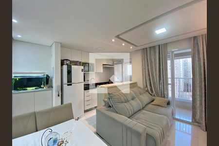 Sala de apartamento à venda com 1 quarto, 38m² em Belenzinho, São Paulo