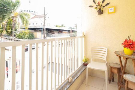 Sacada de apartamento à venda com 3 quartos, 116m² em Baeta Neves, São Bernardo do Campo