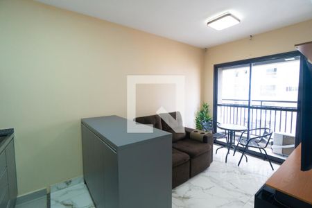 Sala/Cozinha de apartamento para alugar com 1 quarto, 34m² em Vila Santa Catarina, São Paulo