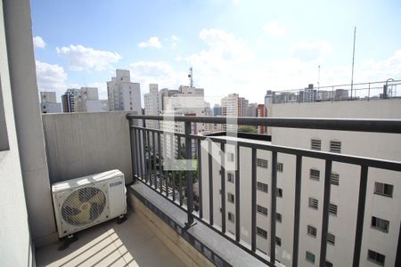 Studio para alugar com 21m², 1 quarto e sem vagaVaranda