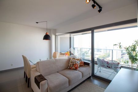 Sala de apartamento para alugar com 2 quartos, 81m² em Brooklin Paulista, São Paulo