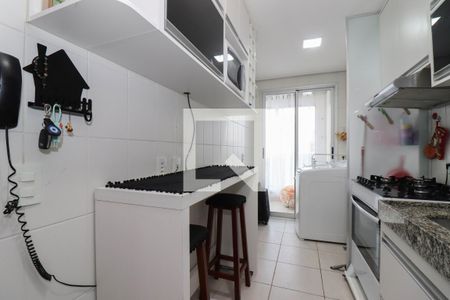 Cozinha e Área de Serviço de apartamento para alugar com 2 quartos, 65m² em Águas Claras, Brasília