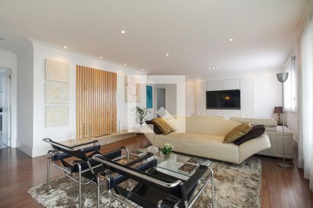 Sala  de apartamento à venda com 3 quartos, 192m² em Chácara Califórnia, São Paulo
