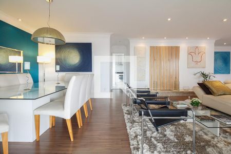 Sala  de apartamento à venda com 3 quartos, 192m² em Chácara Califórnia, São Paulo