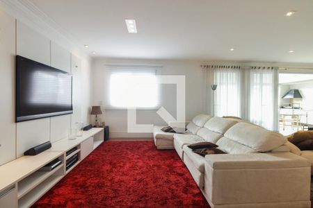 Sala  de apartamento à venda com 3 quartos, 192m² em Chácara Califórnia, São Paulo