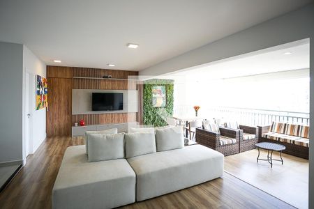 Sala  de apartamento para alugar com 3 quartos, 126m² em Vila Andrade, São Paulo