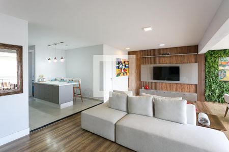 Sala  de apartamento para alugar com 3 quartos, 126m² em Vila Andrade, São Paulo