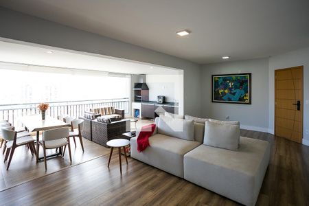 Sala  de apartamento para alugar com 3 quartos, 126m² em Vila Andrade, São Paulo