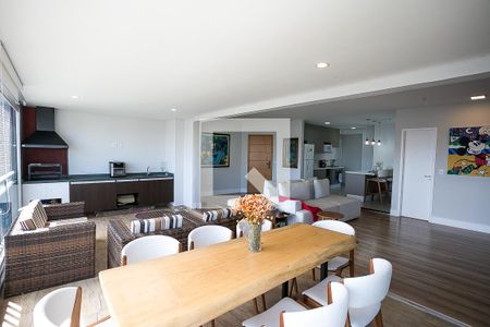 Varanda da Sala de apartamento para alugar com 3 quartos, 126m² em Vila Andrade, São Paulo